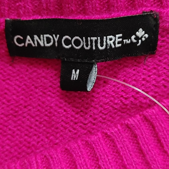 Lot of 2 Candy Couture Sweaters Size M/L - Picture 7 of 13